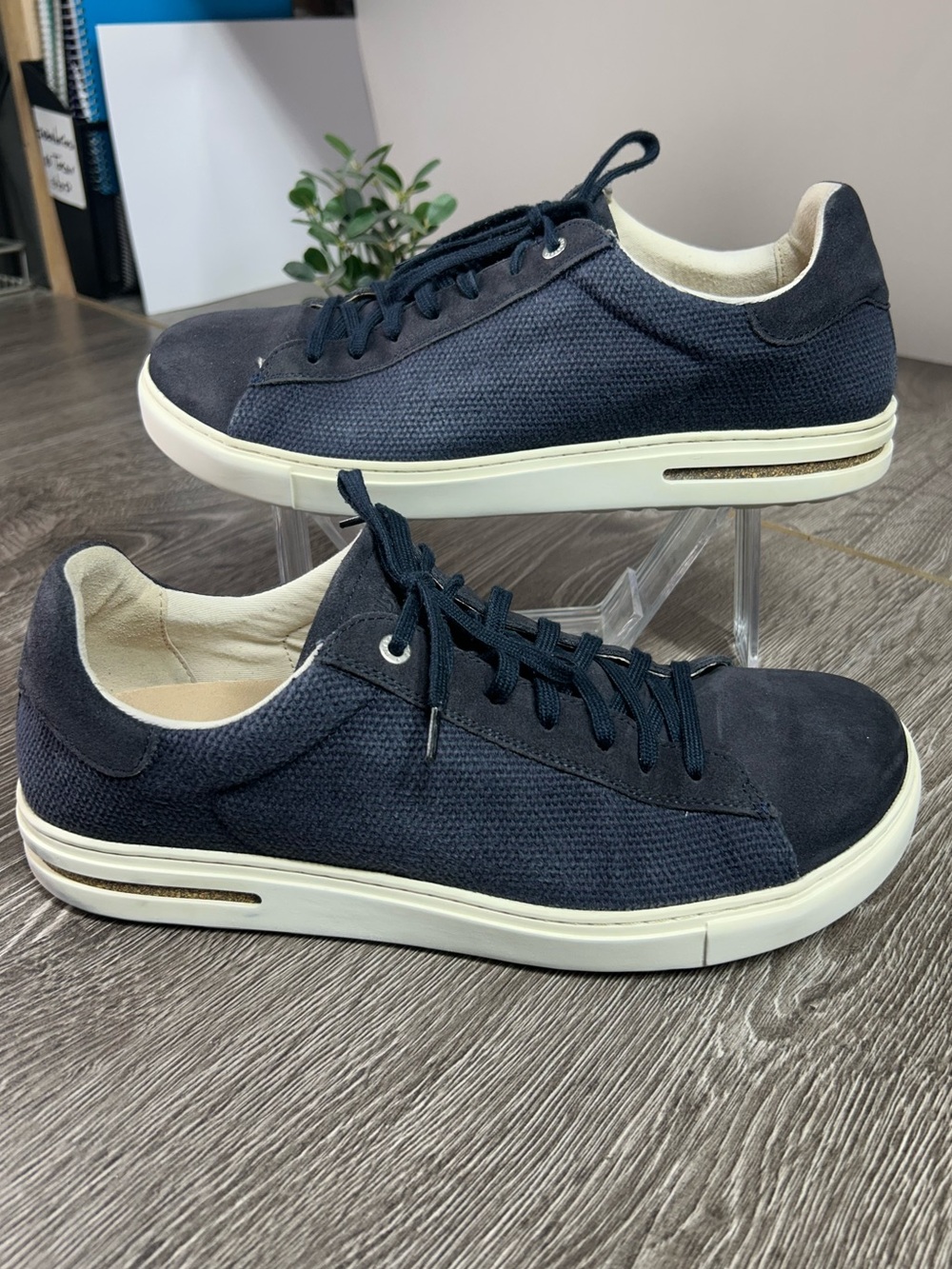 Birkenstock women Navy Casual Low-Top Sneakers